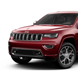 Autogem 2019–2023 Jeep Grand Cherokee Chrome Grille – Premium Front Grille Replacement | Chrome Housing | Direct Fit Upgrade