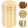 Brass Tea Canister Tea Leaf Jar - Coffee Bean Container