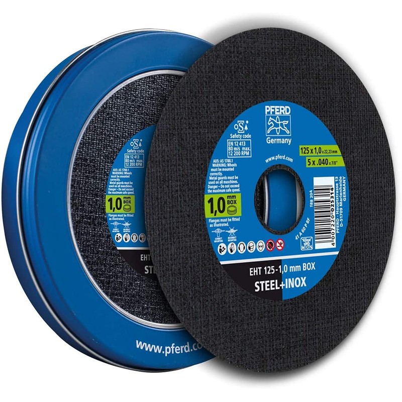 Pferd 1.0 mm cutting discs box - for high cutting