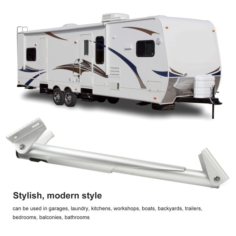 Counter Extension Bracket Rod 260‑430mm Aluminium Alloy Folding Shelf Support