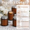 Trxvxo 24 PCS 6oz Bulk Mini Scented Soy Candles Gift