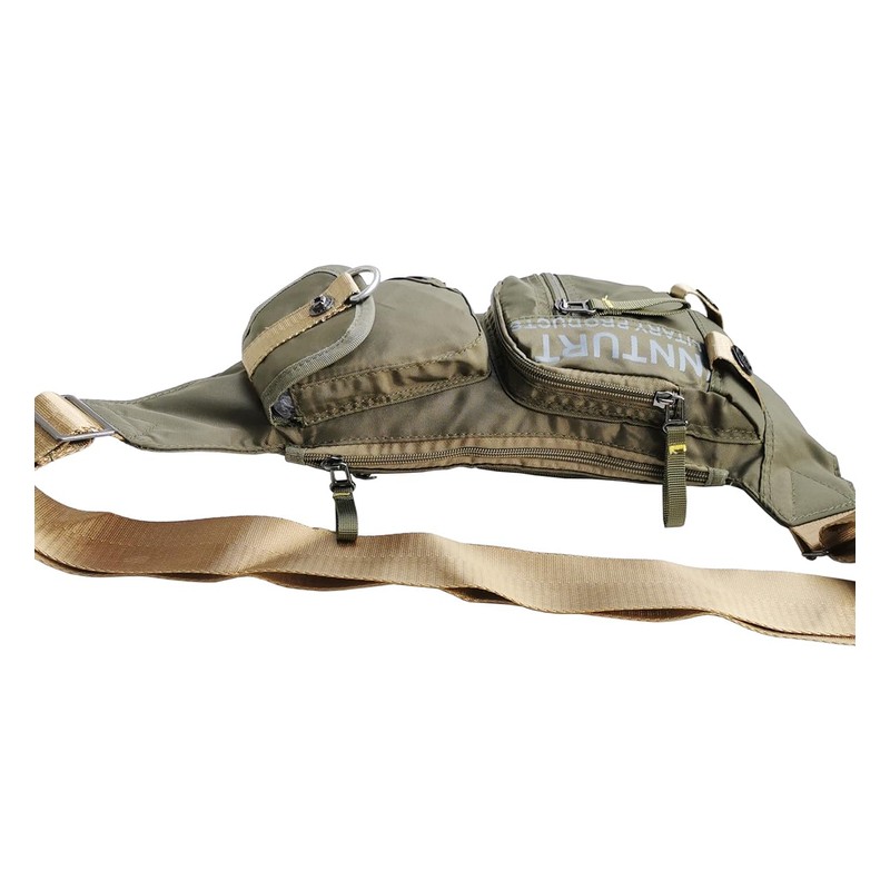 Innturt Nylon Bodybag Backpack, green