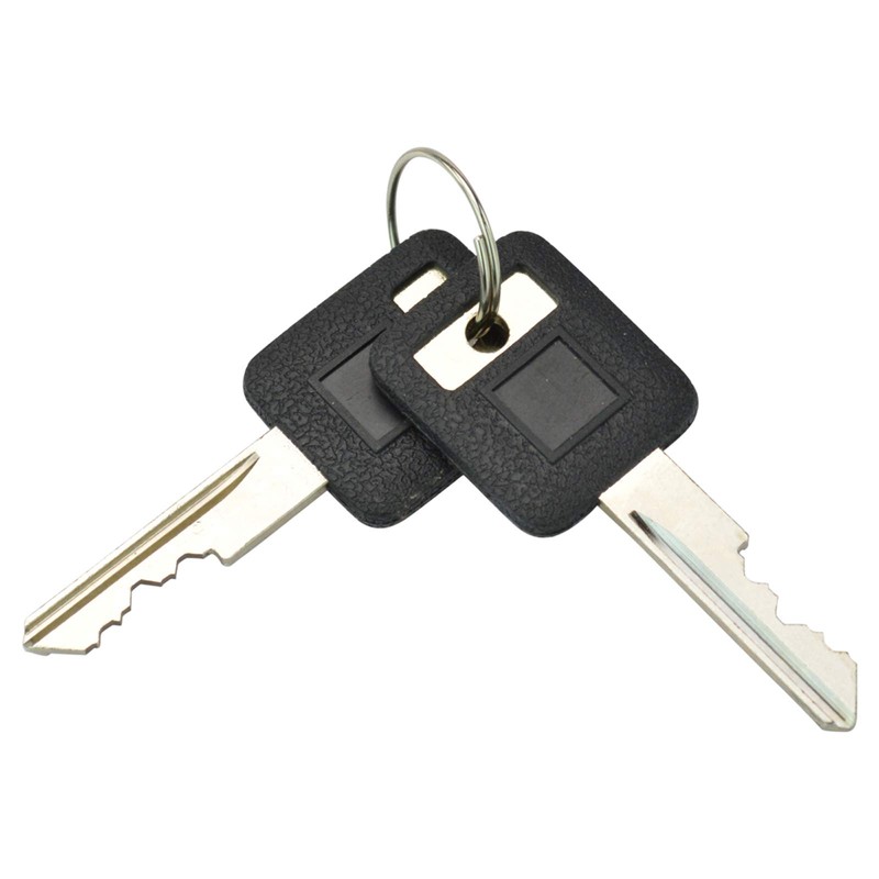 Ignition Lock Cylinder Black Bezel With Key Compatible with GM