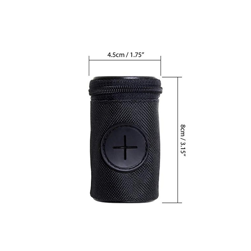 iGadgitz Home U7168 Fabric Dog Waste Bag Dispenser, Dog Poo