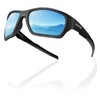 SOL PRO Polarized Riding Sunglasses Foam Padded Wraparound Fit Men