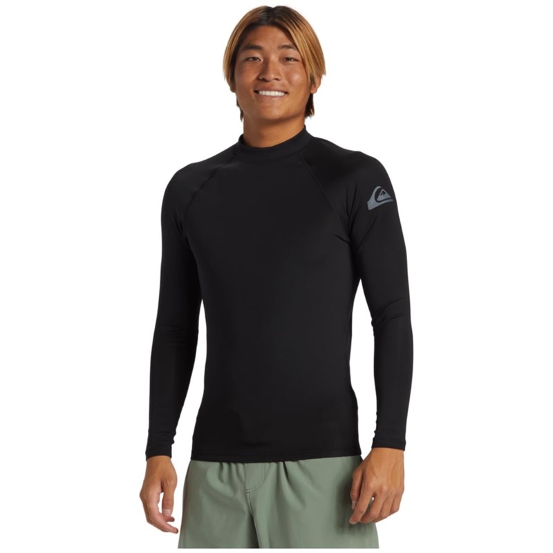 Quiksilver Mens Everyday Heat Long Sleeve Rash Vest Top -