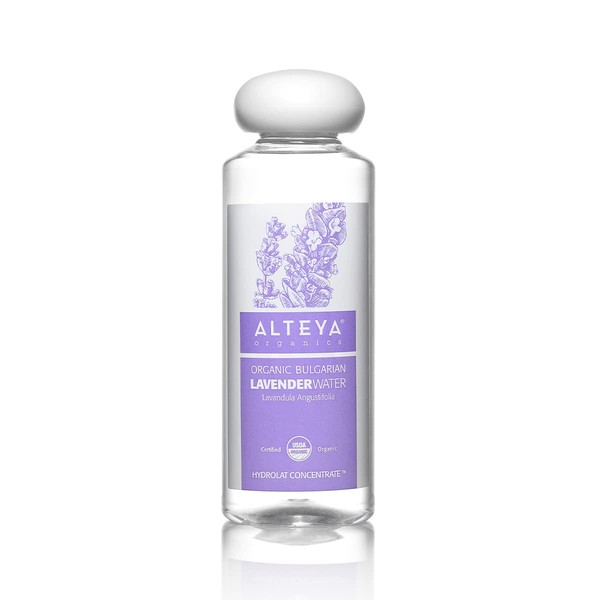 Alteya Bio Lavendelwasser 250ml – 100% USDA Organic-zertifiziert Authentisch Rein Natürlich - wasserdampfdestilliertes Blütenwasser, Direktverkauf vom Lavendelanbauer Alteya Organics