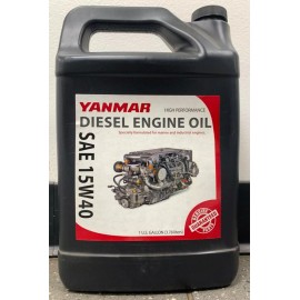 Yanmar SAE 15W40 High Performance Diesel Engine Oil (1 U.S. Gallon) 41540G
