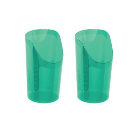 TalkTools® Tazas de entrenamiento de terapia Cut-Out Cups (8 onzas (verde) - Paquete de 2)