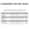 Smart Valve PRO Motorized Ball Valve Actuator WiFi Bluetooth Metal