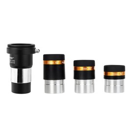 Svbony Teleskop Okular Set mit Barlowlinsen 2x, Planeten Okular Set 4mm 10mm 23mm 62° Weitwinkel Okulare und Metall Barlow, 1,25 zoll FMC für die Deep Sky Beobachtung von Mond und Planeten