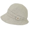 Kraft 433283 Women's Hat Cap (Deodorizing, Quick Drying, UV Protection), GY, Free size