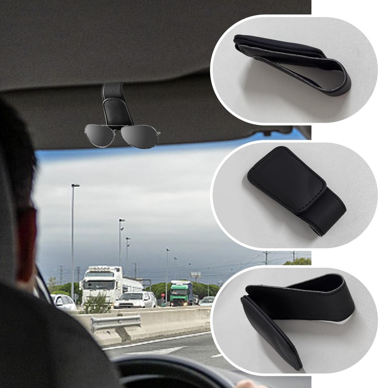 2-Piece Car Glasses Clip, Multi-Function Storage Clip, Car Sun Visor