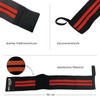 BBN Hardcore Wrist Wraps One Size Red