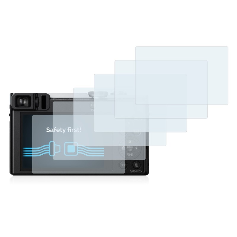 Savvies 6 Pack Screen Protector compatible with Panasonic Lumix DMC-TZ70