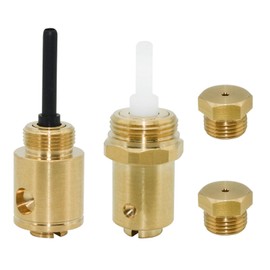 Ebrmeiwo W11581316 Gas Dryer Liquid Propane Conversion Parts for 29-Inch Dryers, 4 Kits Brass