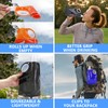 Foldable Drinking Bottle 650 ml Drinking Bottle Foldable Pack of