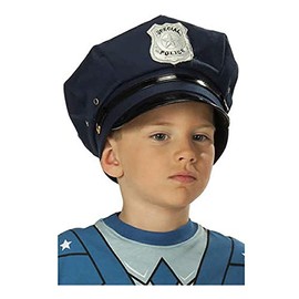 Rubies U.S. Police Hat Cap Blue For Children 55 Kw