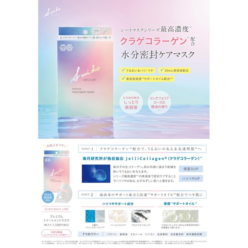SUIKO Premium Treatment Mask (Premium Treatment Mask Set + 1