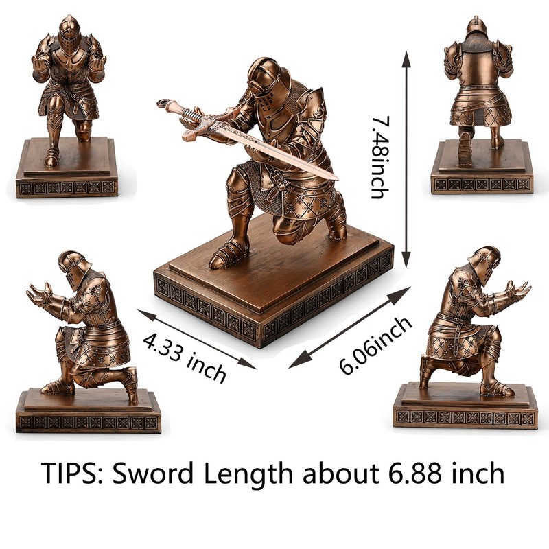 HDMbigmi King's Guard Knight Pen Holder Pen Stand Desk Organizers