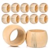 Napkin Rings Set of 12, Wooden Napkin Holders, Sailor Napkin