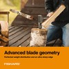 Fiskars X11 Splitting Axe Hatchet, 17" Tree Branch Cutter and