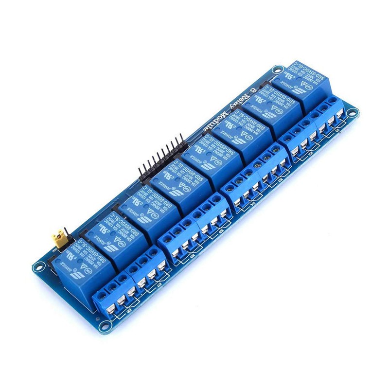 Lystin 8 Channel DC 5V DC 230V Relay Module Control
