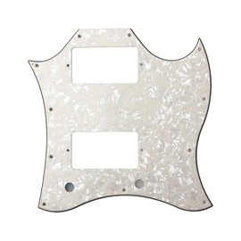 3Ply American Standard SG Full Face Guitar Pickguard Scratch Plate for Gibson SG Standard (Cream Pearl)