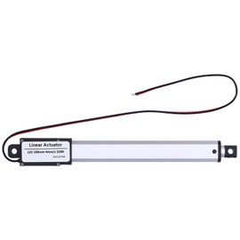 Linear Drive 12 V 100 mm Waterproof, Remote Control Beds Pickup Waterproof Switch Linear Drive DC 12 V 100 mm Internal Limit Switch Quiet Electric Mini Linear Drive for Industrial Use