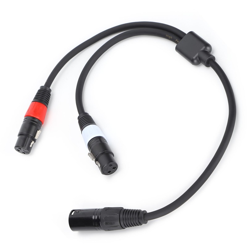 JORIND 5Pin XLR Male to Dual 3Pin XLR Female Cable