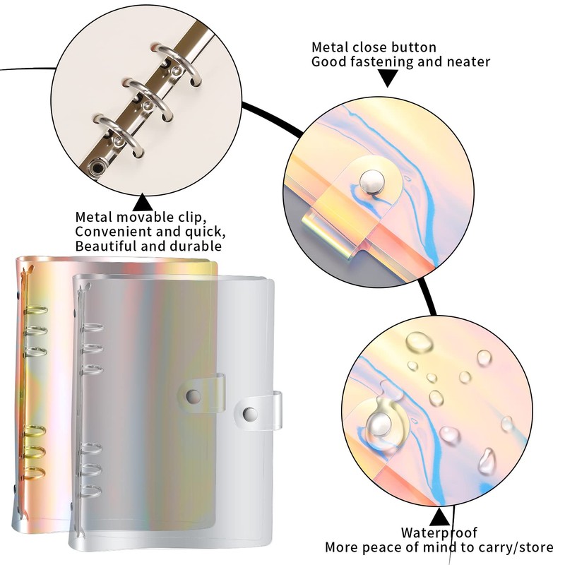 Odner A5 Ring Binder, Notebook Planner Binder, PVC Cover, Binder