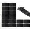 Trifletopia 16PCS Belt Loop Keeper - Elastic Strap Holder -