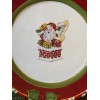 Christopher Radko Letters to Santa 9” Salad Plate Embossed Retired
