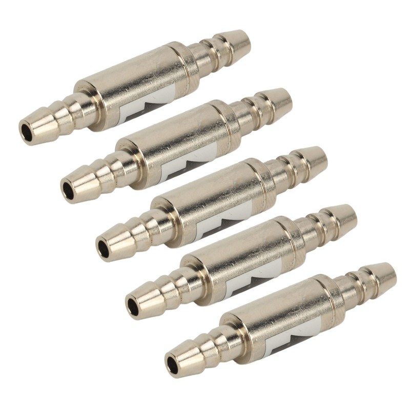 5Pcs 1 Way Check Valve Stainless Steel CO2 Check Valve