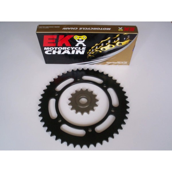JT SPROCKET AND EK CHAIN SUZUKI DRZ400SM NEW 15/39 (-2)