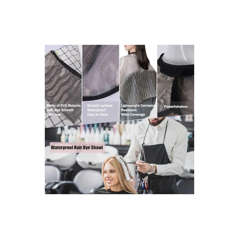 Kit de tinte de cabello de 42 piezas, cuenco para