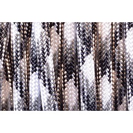 Bored Paracord Brand Paracord/Parachute Cord 7-Strand, 550 Lb. Break Strength Guaranteed U.S. Made, Type III - Urban Camo Paracord (50 feet)