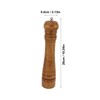 Manual Salt Pepper Grinders Wooden Salt Pepper Mill Shakers for