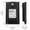 BAOFENG UV-17R Battery, Type-c Charging BL-17 Battery Rechargerable 1800mAh Li-ion