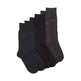 Boss Men's 3P RS Uni SP CC Medium High Socks in Elastic Cotton Mix in a Triple Pack, Multicoloured (Open Miscellaneous 962), 47-50