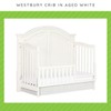 Toddler Bed Safety Guard Rail for Evolur Baby Convertible Cribs