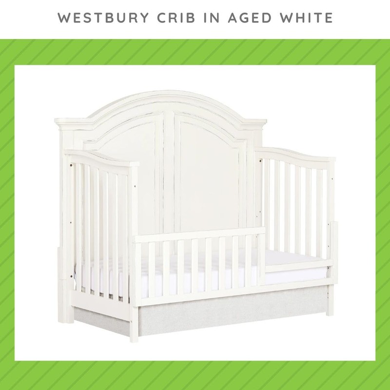 Toddler Bed Safety Guard Rail for Evolur Baby Convertible Cribs