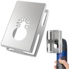 Square Slot Cutter for Dewalt & Milwaukee,Stainless Steel Square Hole