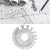 Stainless Steel Wire Gauge, Round AWG SWG Wire Gauge, Thickness