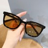 88flix Korean sunglasses for women brown lenses, small face, UV