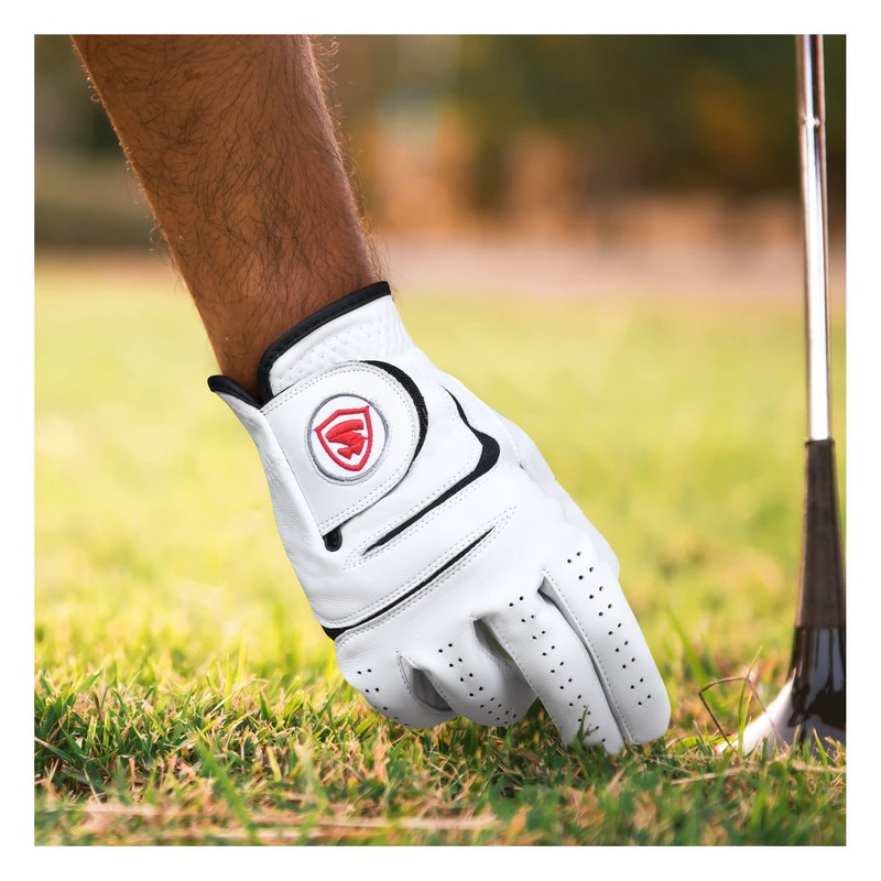 SW SGG-M02R - Guantes de golf para hombre (talla M),