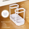 YouCopia SinkSuite Under Sink Cleaning Caddy, 2-Tier Adjustable Cleaning Supplies