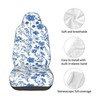 BzcjLyhbZ Blue Floral Car Seat Covers, Automotive Comfort for Most