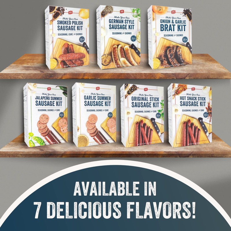 PS Seasoning German Style Sausage Kit - Includes Sausage Seasoning