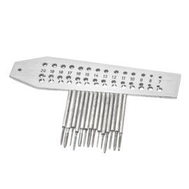 SE Metric Tap and Die Set- High Carbon Steel with Storage Case- Tap and Die Set Metric Measurement - Set of 15 Pcs